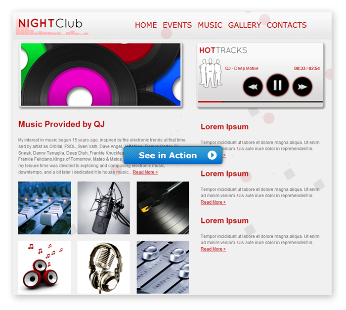 NightClub Demo