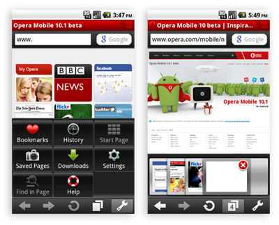 Opera Для Android - фото 6