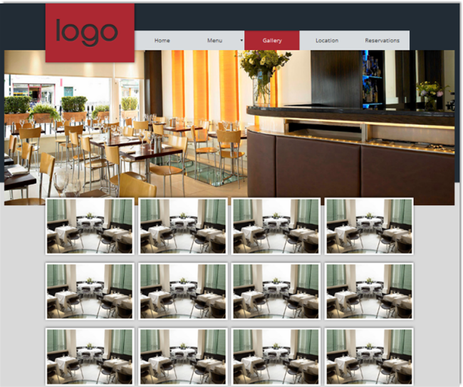 html5 image gallery template. HTML5 Slideshow - The slideshow photo gallery present some of the menu meals 