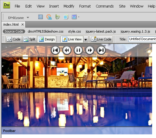 live preview in Dreamweaver