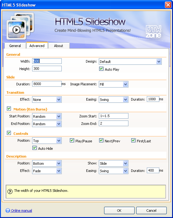 Timed transitions on slides and text 