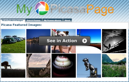 Picasa Feed Genie Page ASP