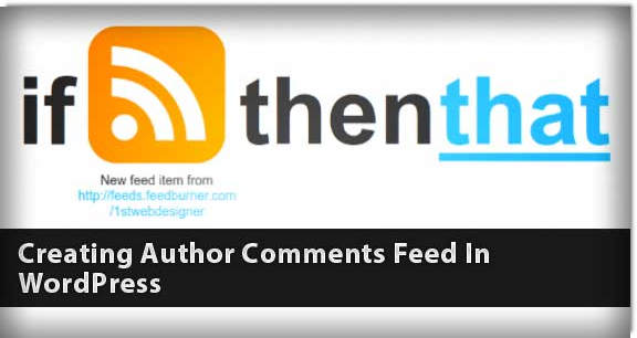 Create an Author Comments Feed in WordPress  Articles  DMXzone COM
