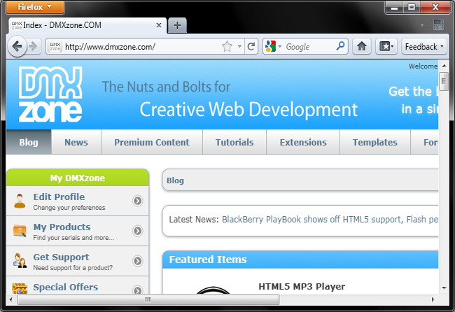 Firefox 4 beta 9