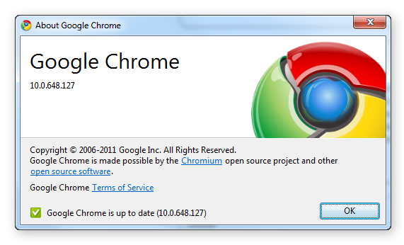 Google Chrome 10