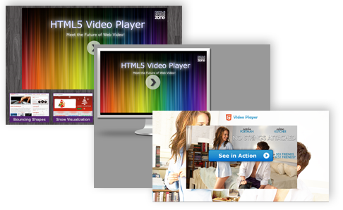 HTML5 Video Player Demos
