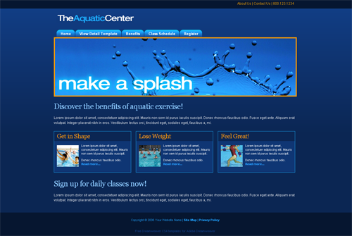 Web Template For Dreamweaver from www.dmxzone.com