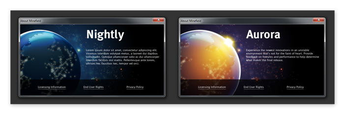 Nightly Infodialog