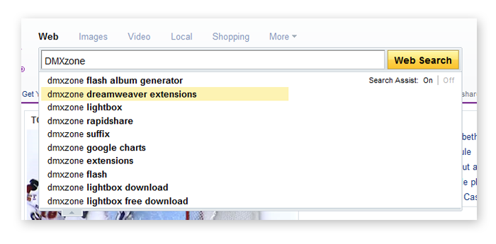 Yahoo Search Direct